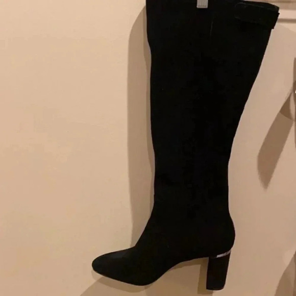 Alfani Womens Nessiil Leather Toe Knee boots - Picture 10 of 16